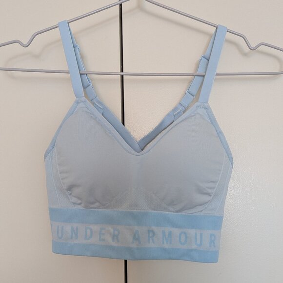 Under Armour Women's Seamless Longline Sports Bra - Size SM - Picture 1 of 3